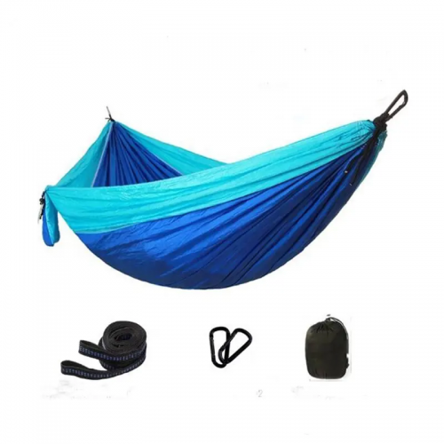 Outdoor nylon parachute cloth hammock single pair camping cycling indoor leisure swing chair