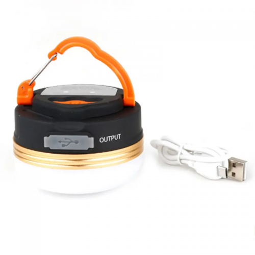 Outdoor Camping LED ultra-bright multifunctional USB rechargeable camping lamp