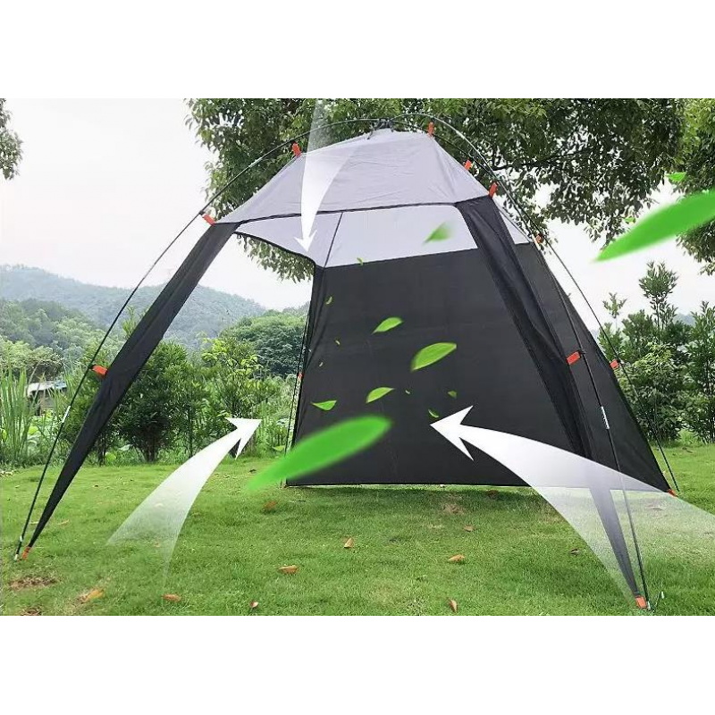 travel camping beach tent camp triangle canopy field fishing tent sun proof 