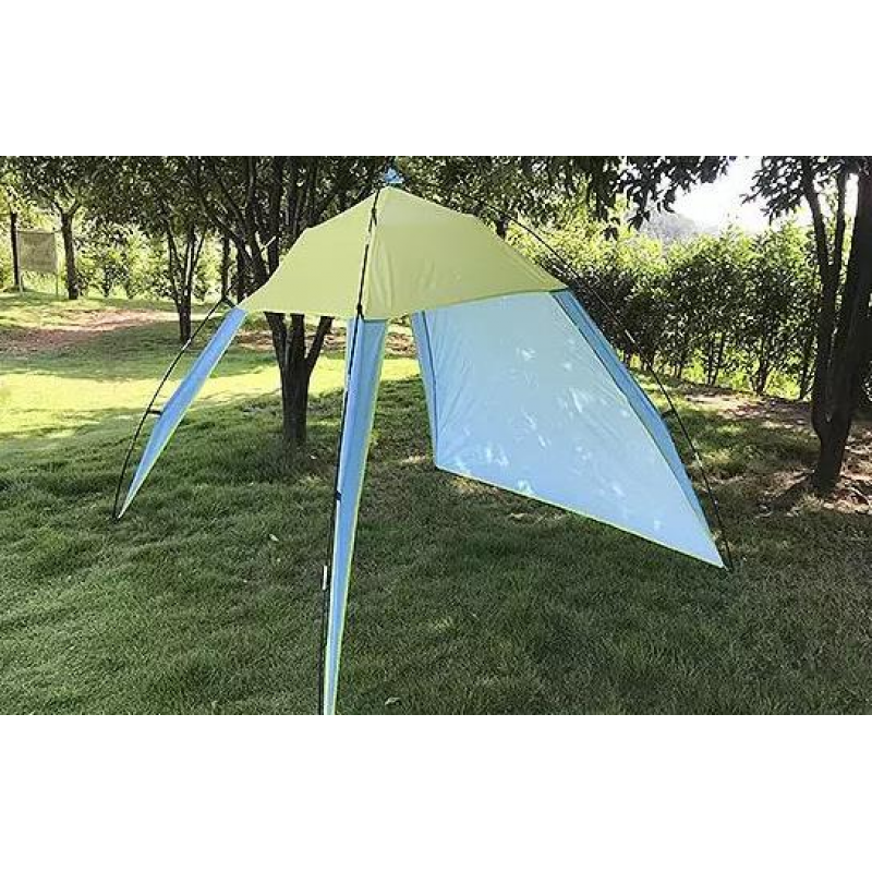 travel camping beach tent camp triangle canopy field fishing tent sun proof 