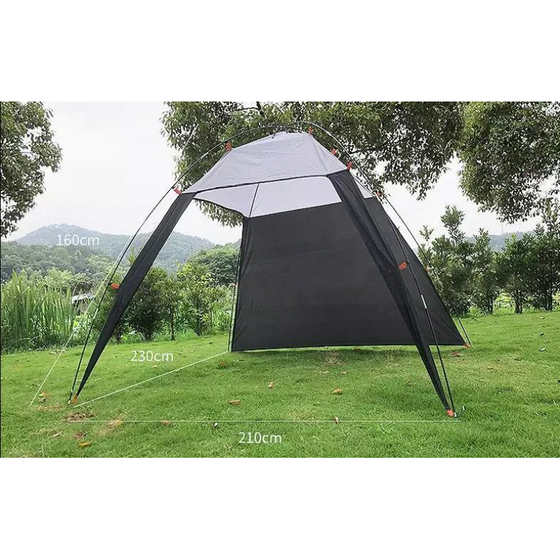 travel camping beach tent camp triangle canopy field fishing tent sun proof 