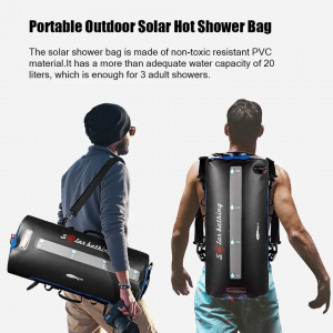 Cycling sports water bag solar bath bag outdoor supplies picnic camping water storage 