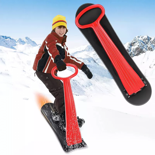 Ski car outdoor adult children's snowboard veneer folding ski supplies sled board skis