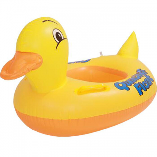 PVC Sit In Swimming Cute Air inflation Pool Float Car Seat Boat Riding Swimming Ring For Children