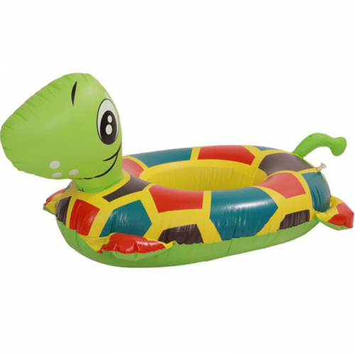 PVC Sit In Swimming Cute Air inflation Pool Float Car Seat Boat Riding Swimming Ring For Children