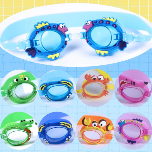 Swimming glasses Anti Fog UV Protection Soft Nose Bridge kids swimming goggles silicone