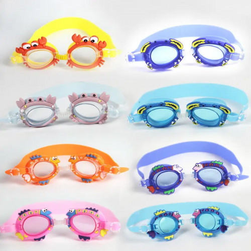 Swimming glasses Anti Fog UV Protection Soft Nose Bridge kids swimming goggles silicone