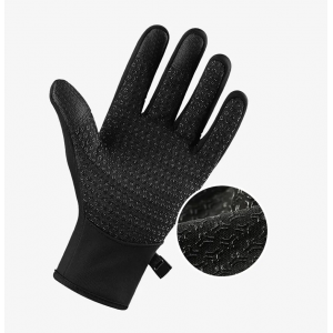 Men and women Outdoor touch screen windproof waterproof fleece sports cycling gloves winter warm ski gloves  