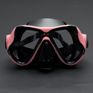 can be equipped with myopic anti-fog tempered glass professional adult free diving goggles snorkeling surface 