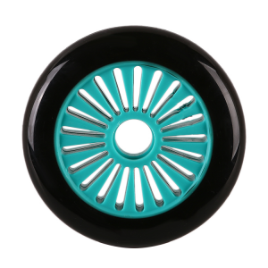 120*24mm Scooter accessories environmentally friendly shot and wear resistant colorful PU wheels 