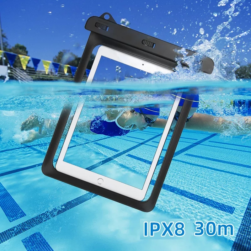 Universal Waterproof Case iPad  Swimming Hot Springs Waterproof Bag  Lifeguard Airbag Drift Bag 