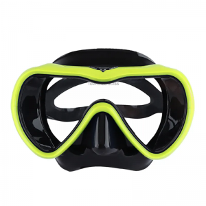 Can be matched with myopic anti-fog tempered glass swimming snorkeling mask respirator two-piece set snorkeling two treasure 