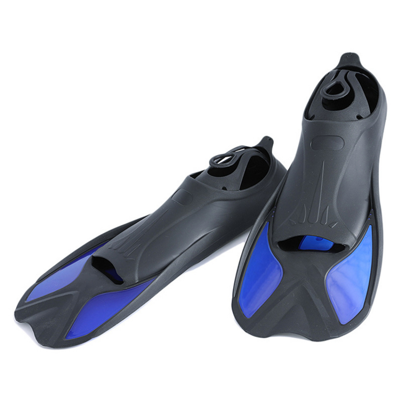 4 colors, 38-45 yards TPR PP adult swimming training, Free diving, all-purpose foot powered short webbed frog shoes 