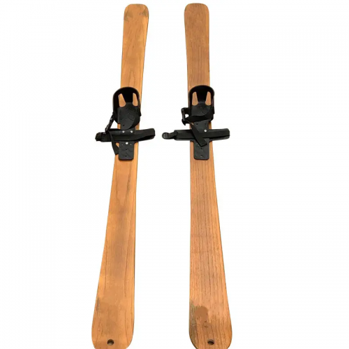 Fraxinus mandshurica 110cm double skis wooden seldge snowboard