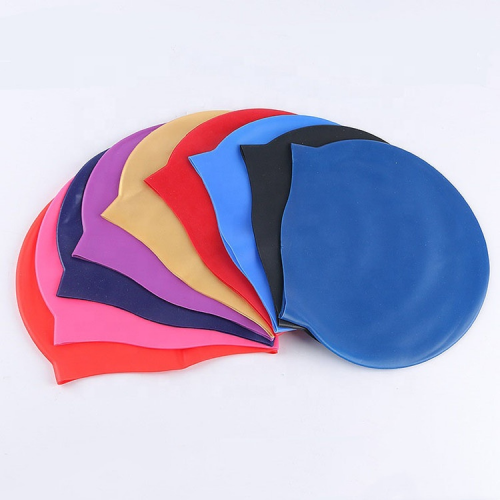 Waterproof high elastic MC multi-colour swimming cap for men and women