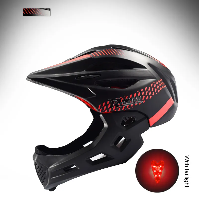 Kid Detachable Pro LED Mountain  Road Bicycle Helmet  Protection  Bike Cycling Helmet 