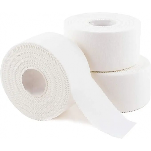 White Emergency Waterproof Tape Adjustable Sports Fixed Adhesive muscle tape Bandage