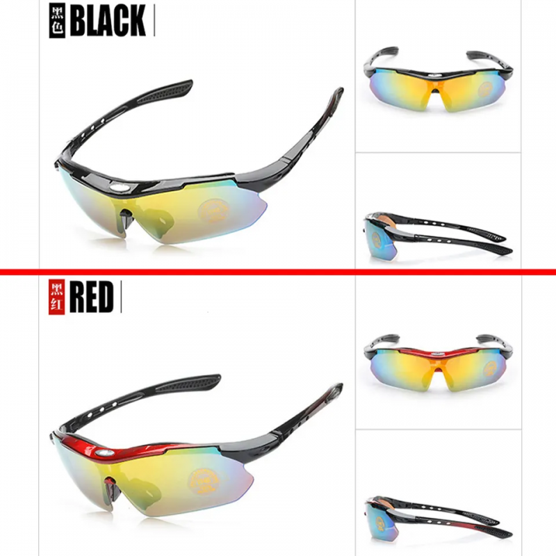 Cycling outdoor glasses half frame sunglasses sports goggles detachable mirror leg 0089 polarizing light 