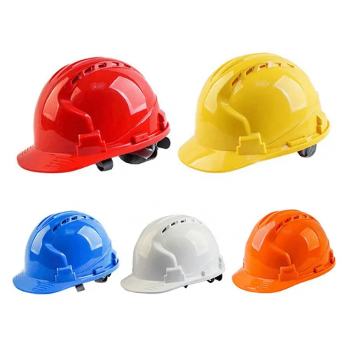 Safety helmet high strength ABS engineering Safety helmet construction protection breathable outdoor safety helmet