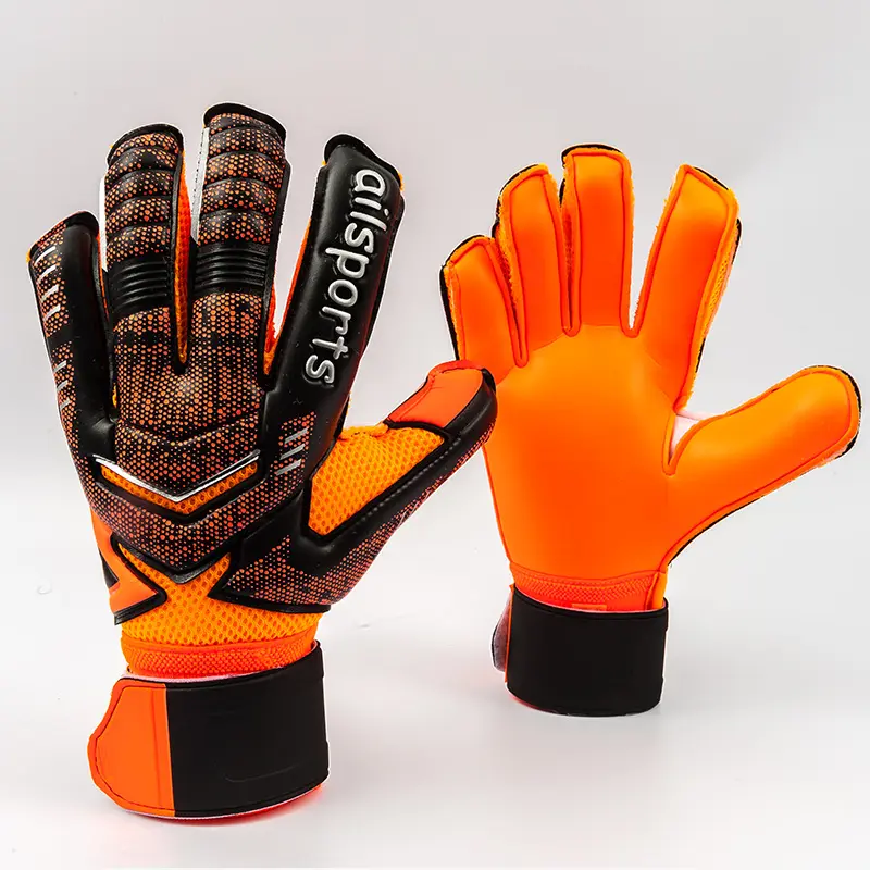 Professional Goalkeeper Gloves Finger Protection Thickened Latex Football Goalkeeper Gloves