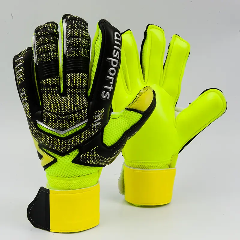 Professional Goalkeeper Gloves Finger Protection Thickened Latex Football Goalkeeper Gloves 