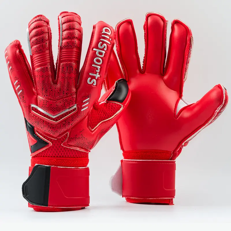 Professional Goalkeeper Gloves Finger Protection Thickened Latex Football Goalkeeper Gloves 