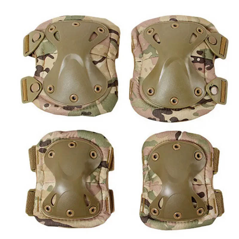 CS outdoor sports equipment Kneepad and elbow set Tactical military fans sports kneepad