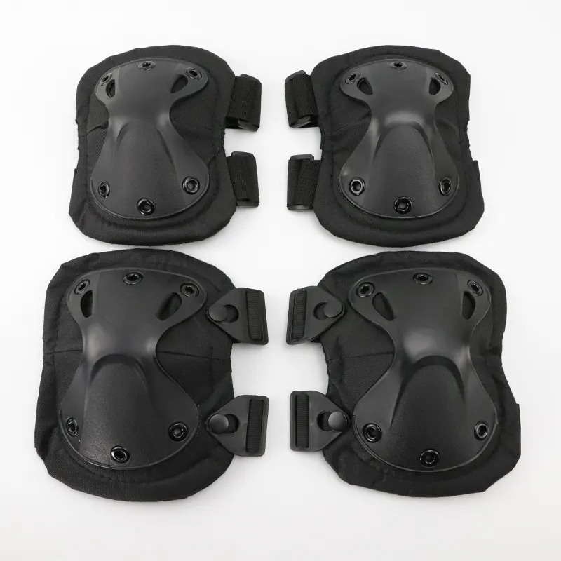 CS outdoor sports equipment Kneepad and elbow set Tactical military fans sports kneepad 