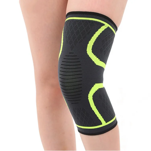 Knit sports kneecaps basketball fitness running non-slip nylon kneecaps outdoor cycling thermal protection knee pads