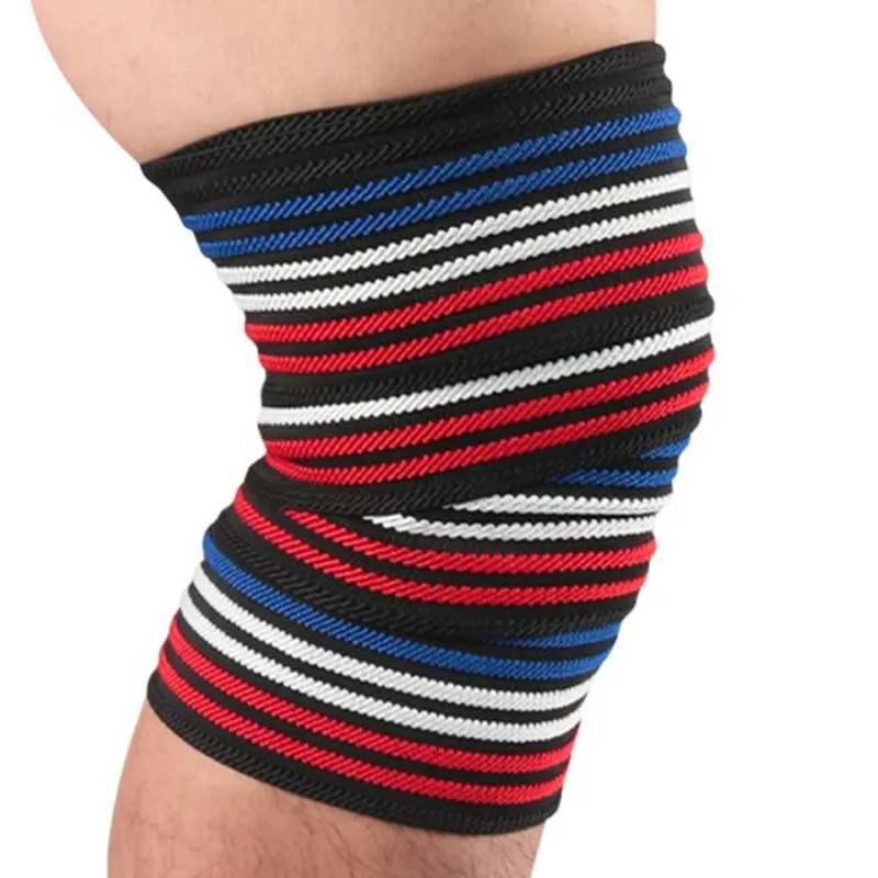 Bandage kneepad sports weightlifting squat hair kneepad thigh strap basketball 