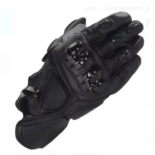 Leather road bike motorcycle gloves men's and women's cycling sport all refers to anti-fall motorcycle gloves bicycles