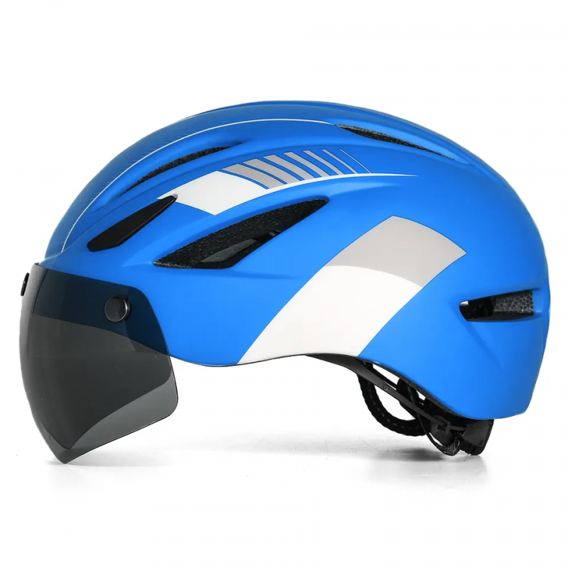 Cycling helmets for men and women mountain road cycling helmets riding equipment magnetic suction goggles helmet 