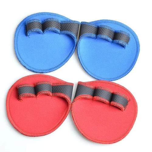 Weight Lifting Pads - Pull up glove Barbell grip palm protector gym hand guard