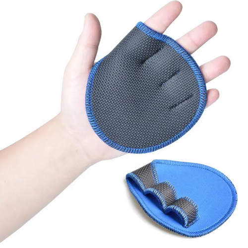 Weight Lifting Pads - Pull up glove Barbell grip palm protector gym hand guard