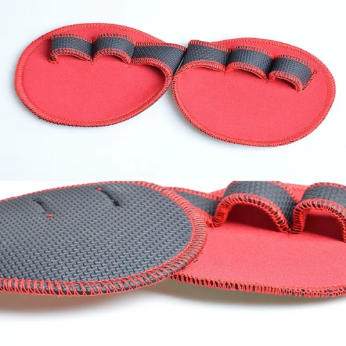 Weight Lifting Pads - Pull up glove Barbell grip palm protector gym hand guard