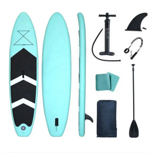 3.2m mint green paddle board SUP surfboard stand-up beginner paddle board inflatable water skateboard 