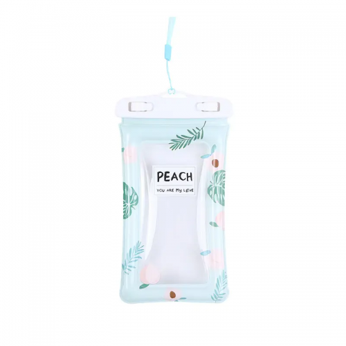 Swimming floating airbag mobile phone waterproof bag touch screen transparent waterproof mobile phone bag mobile phone waterproof case