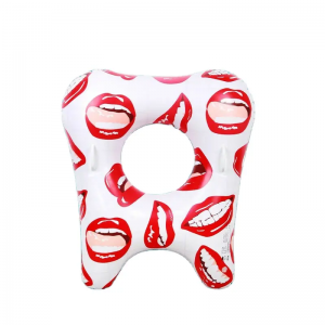 Adult lip swimming ring net red same style swimming ring summer new adult inflatable swimming ring 