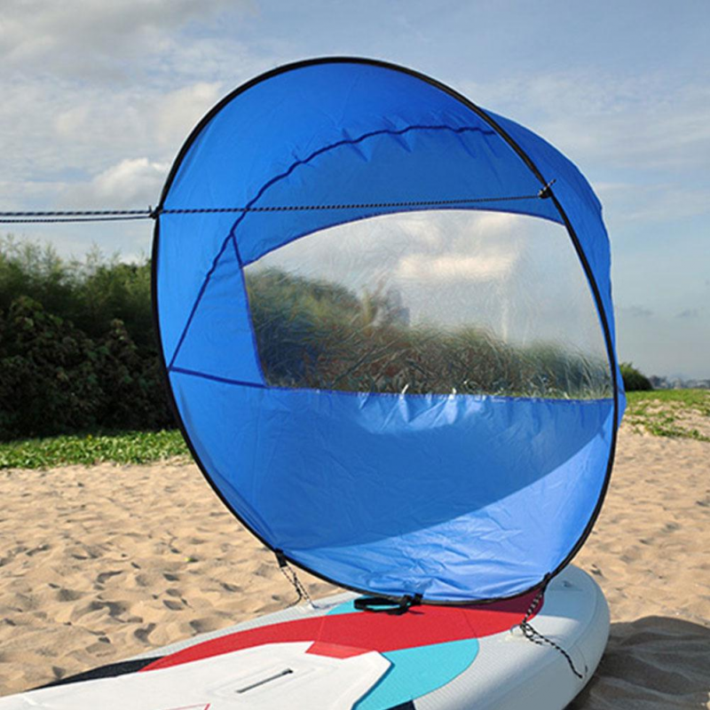 High quality portable foldable round sail canoe canoe paddle saver 