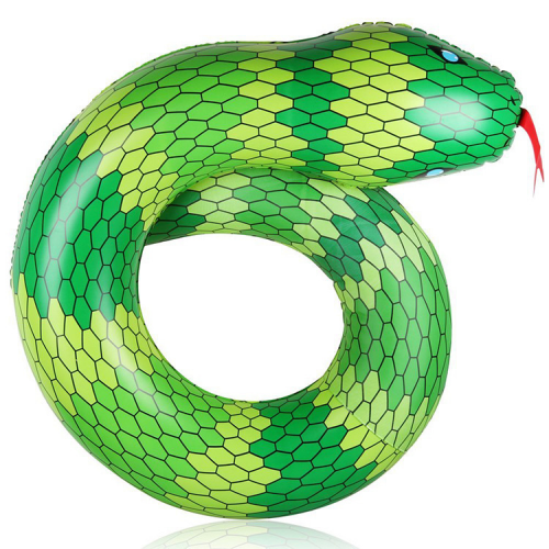 New swimming articles animal snake shape special inflatable swimming ring